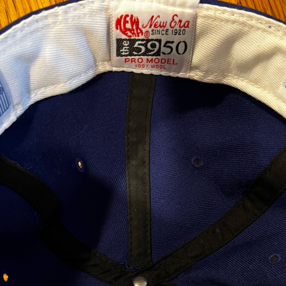 Chicago Cubs New Era Navy and White Pro Model Cap - Picture 7 of 8